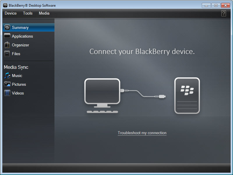 blackberry desktop software