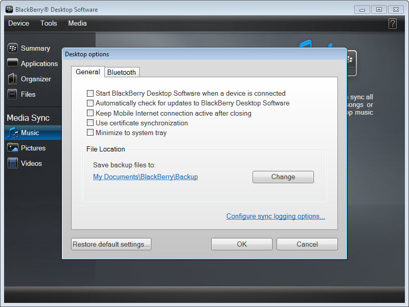 blackberry desktop software 6.1.0.35