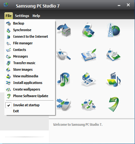 Samsung PC Studio 1.2.0 : Samsung Electronics Co., Ltd. : Free Download,  Borrow, and Streaming : Internet Archive