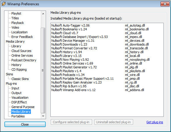 plugins winamp 5.666
