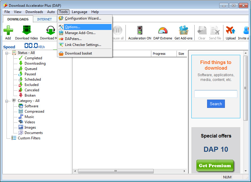 dap download accelerator plus pro