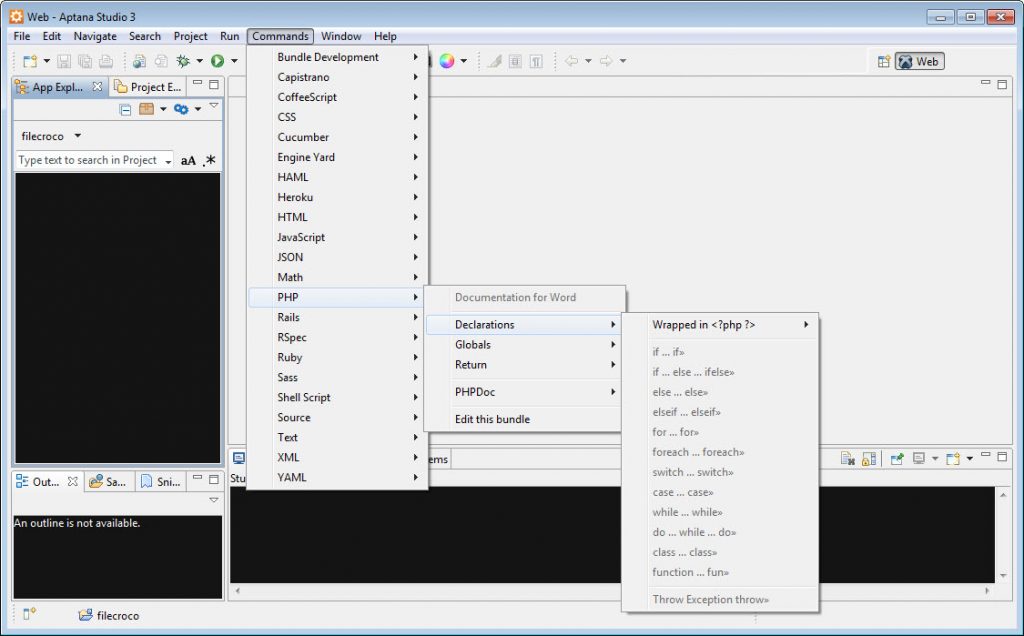 aptana studio 3 java was started but returned exit code 13