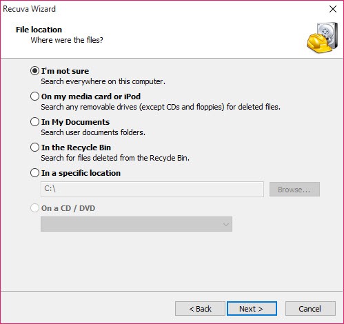 recuva for windows free download