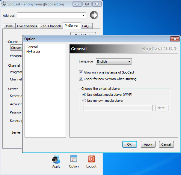 SopCast 4.2.0 Free Download for Windows 10, 8 and 7 - FileCroco.com