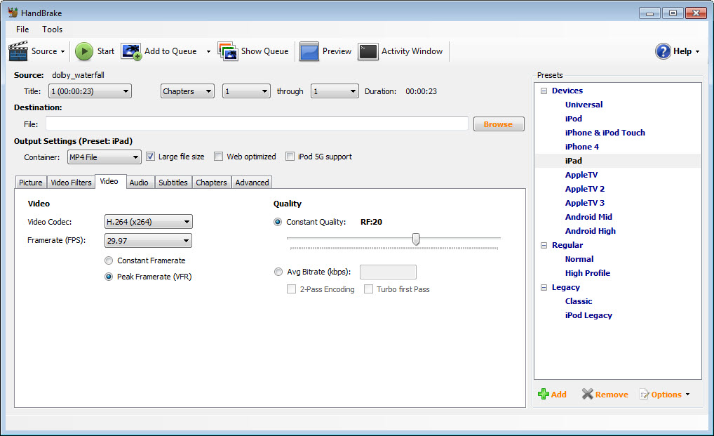 HandBrake 1.5.1 Free Download for Windows 10, 8 and 7 - FileCroco.com