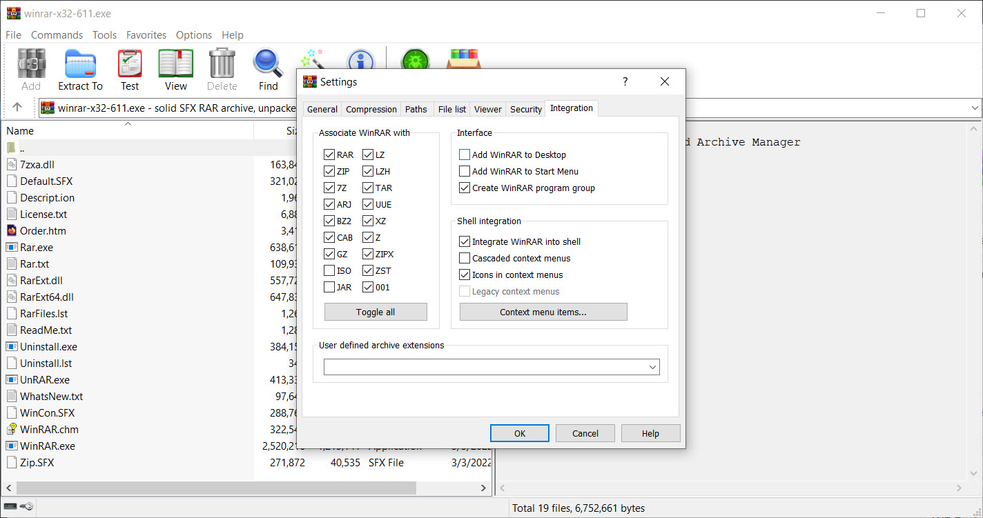 download winrar freeware