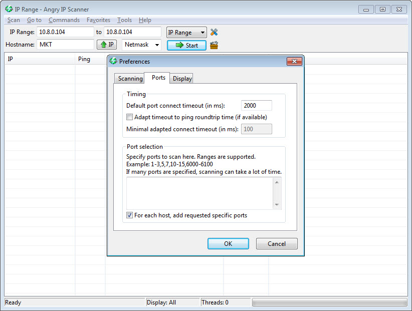 angry ip scanner advanced