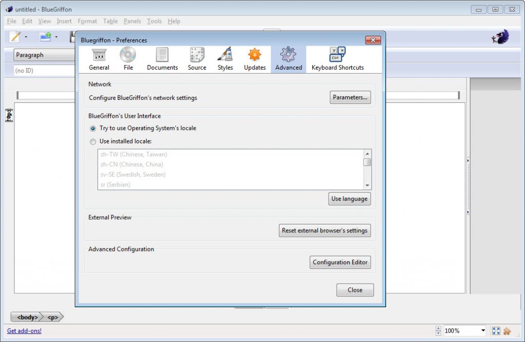 free html editor bluegriffon