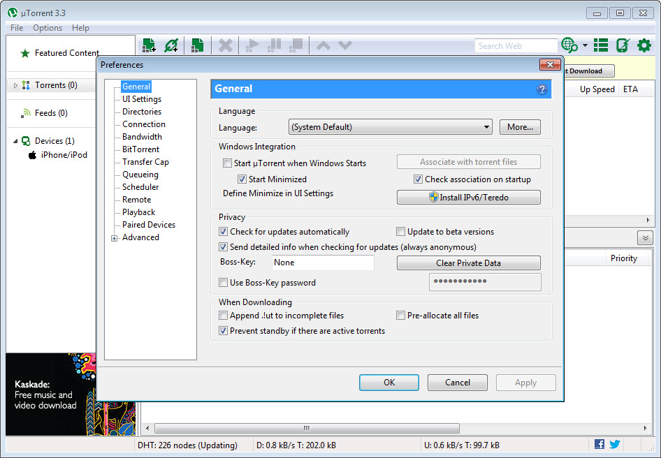 utorrent free download kioskea utorrent free download kioskea