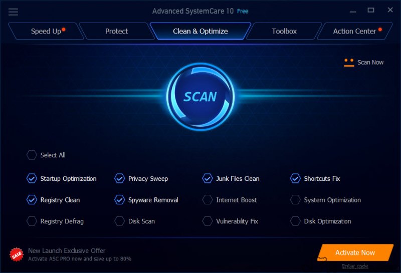 instal Advanced SystemCare Pro 16.4.0.226 + Ultimate 16.1.0.16 free
