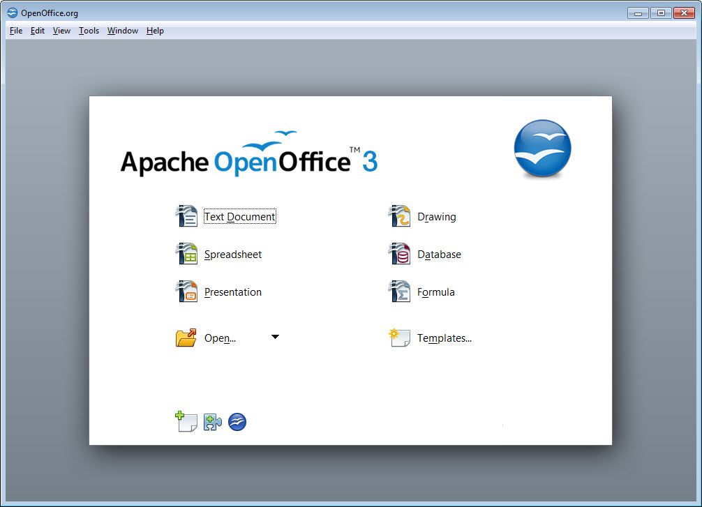 how large is the apache openoffice download