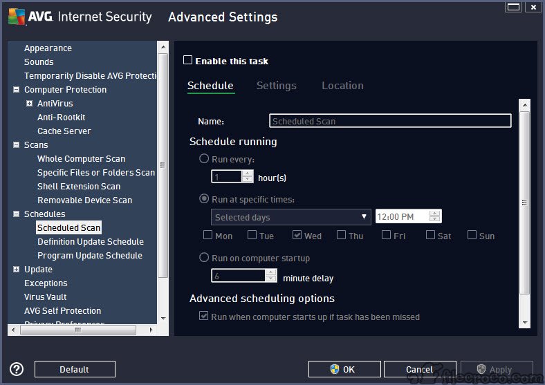 avg disable protection