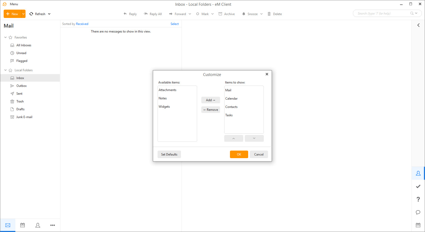 em client junk mail settings em client junk mail settings