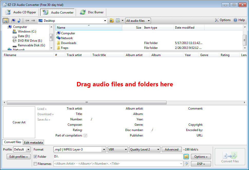 EZ CD Audio Converter 8.2.3