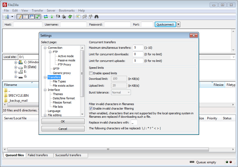 filezilla alternative windows