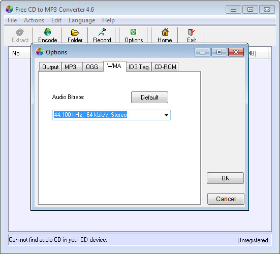 CD to MP3 5.1 Build 20200520 Free Download for Windows 10, 8 and 7 - FileCroco.com