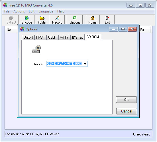 CD to MP3 Converter 5.1 Build 20200520 Free Download for 10, 8 and 7 - FileCroco.com