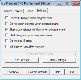 freegate 7.40 professional edition