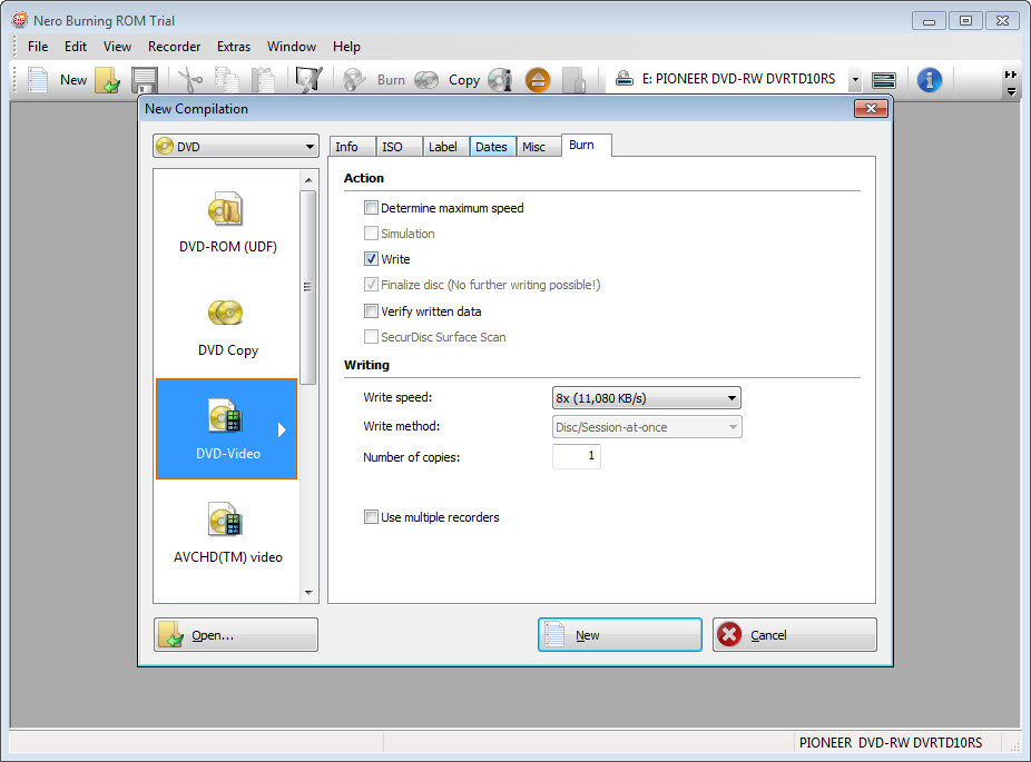 Nero Burning ROM 2020 22.0.02400 Free Download for Windows 10, 8 and 7 -  FileCroco.com