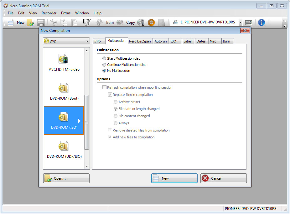 nero 7 installer free download