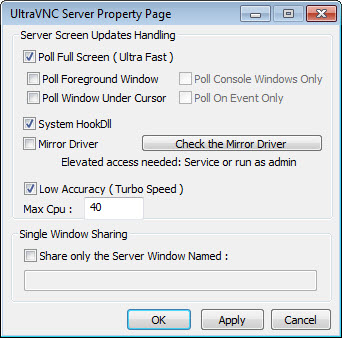 Ultravnc encryption setup connect to anydesk mobile