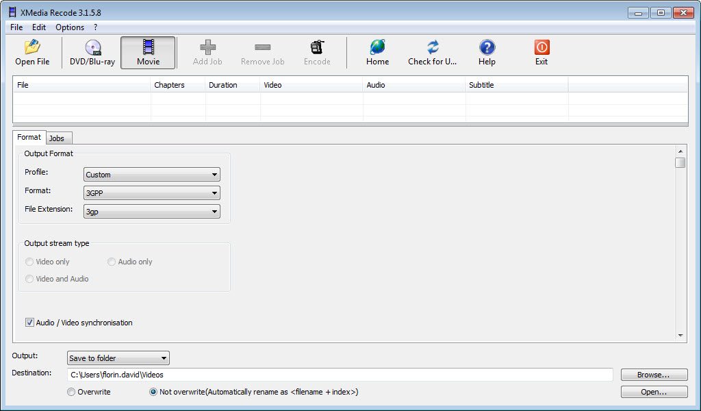 xmedia recode 3.5 6.6