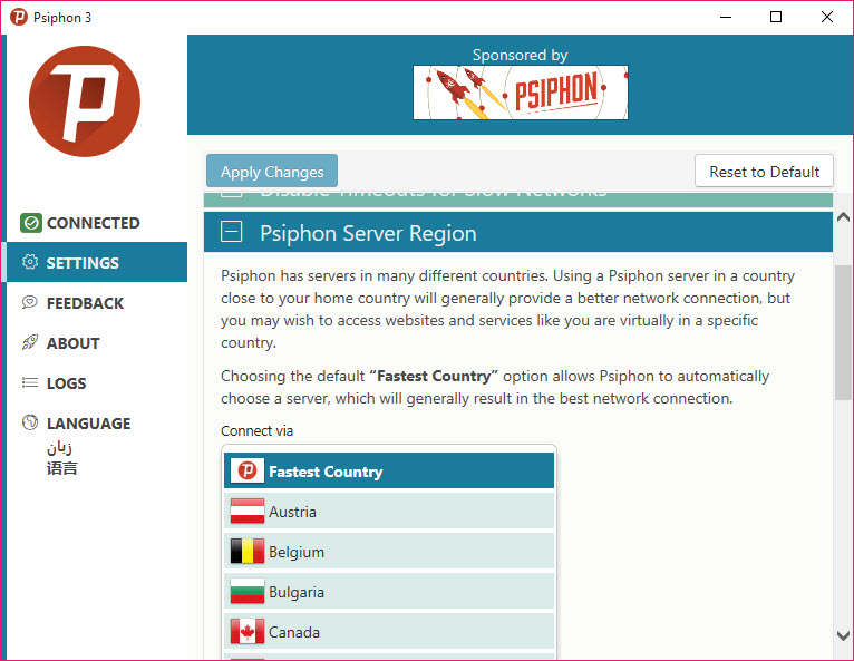 psiphon vpn for pc