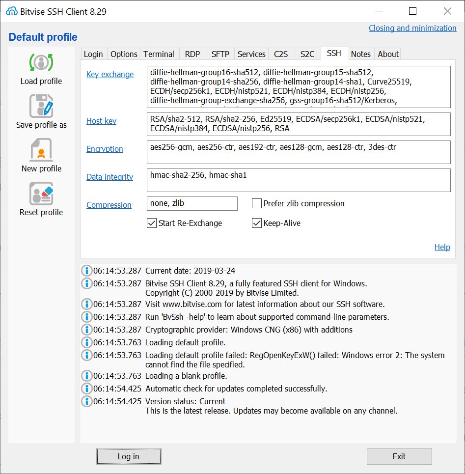 Bitvise Ssh Client 8 43 Free Download For Windows 10 8 And 7