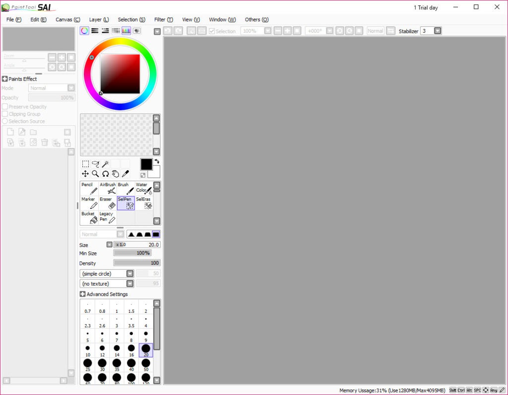 descargar paint tool sai en español para pc