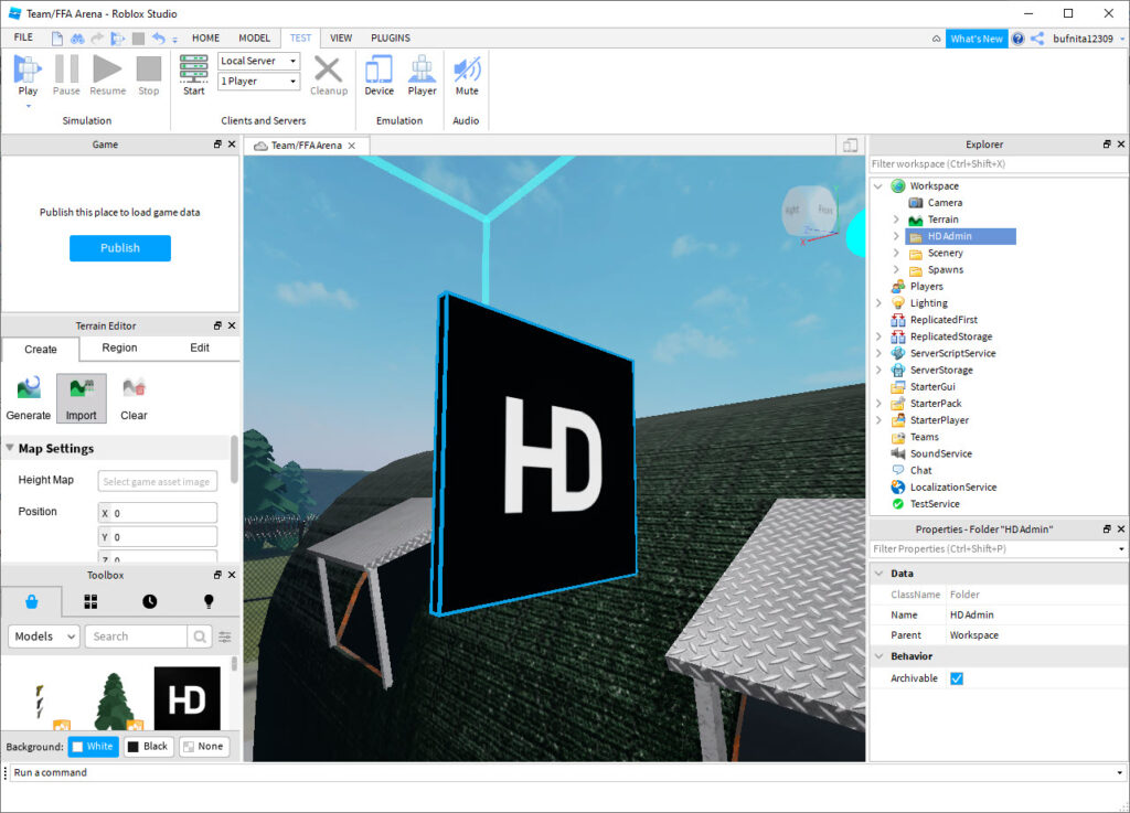 Roblox Studio 1.6.0.12889 Free Download for Windows 10, 8 and 7