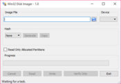 Win32 Disk Imager 1.0.0