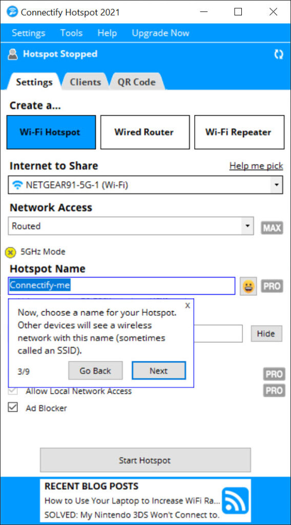 free connectify hotspot 2017 download