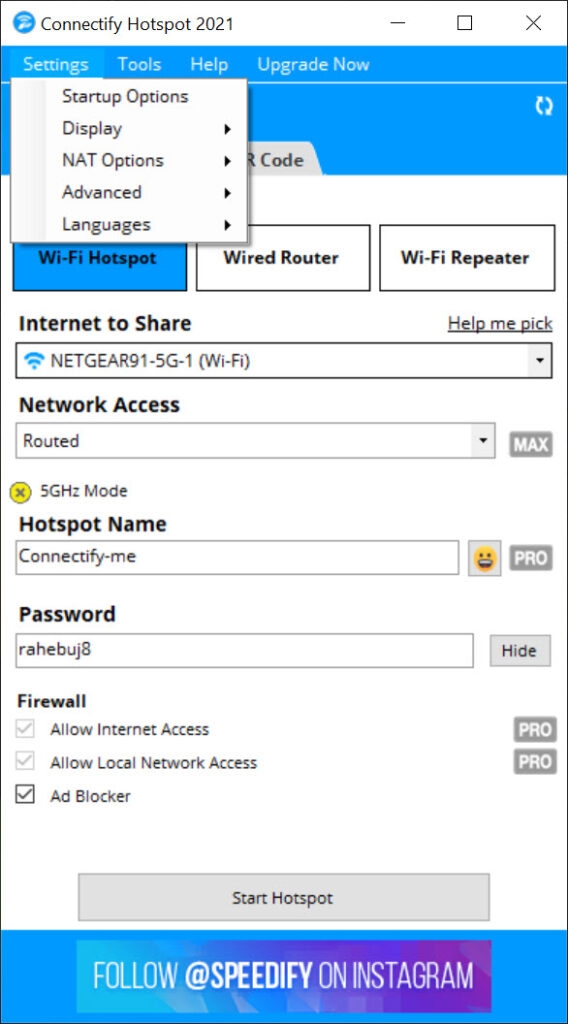 connectify hotspot alternative