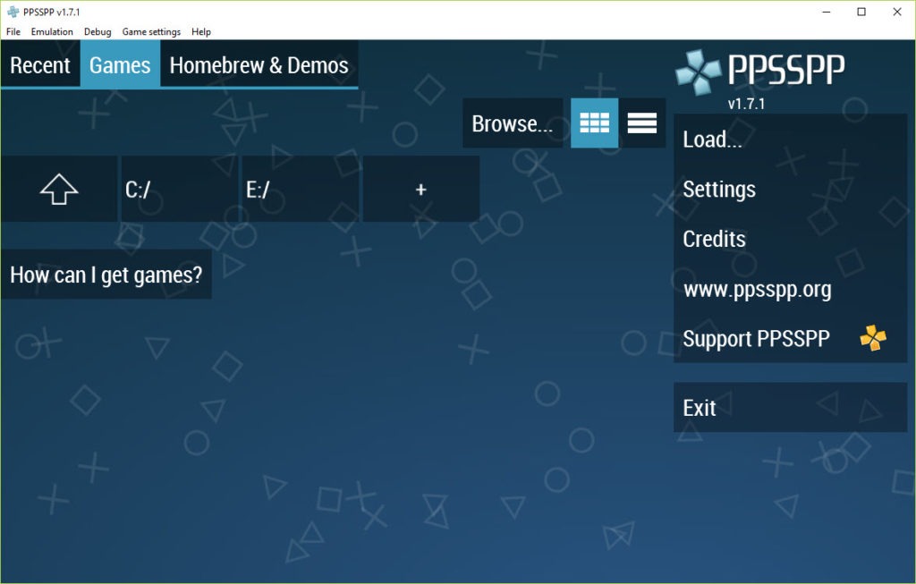 ppsspp windows 7 32 bit download
