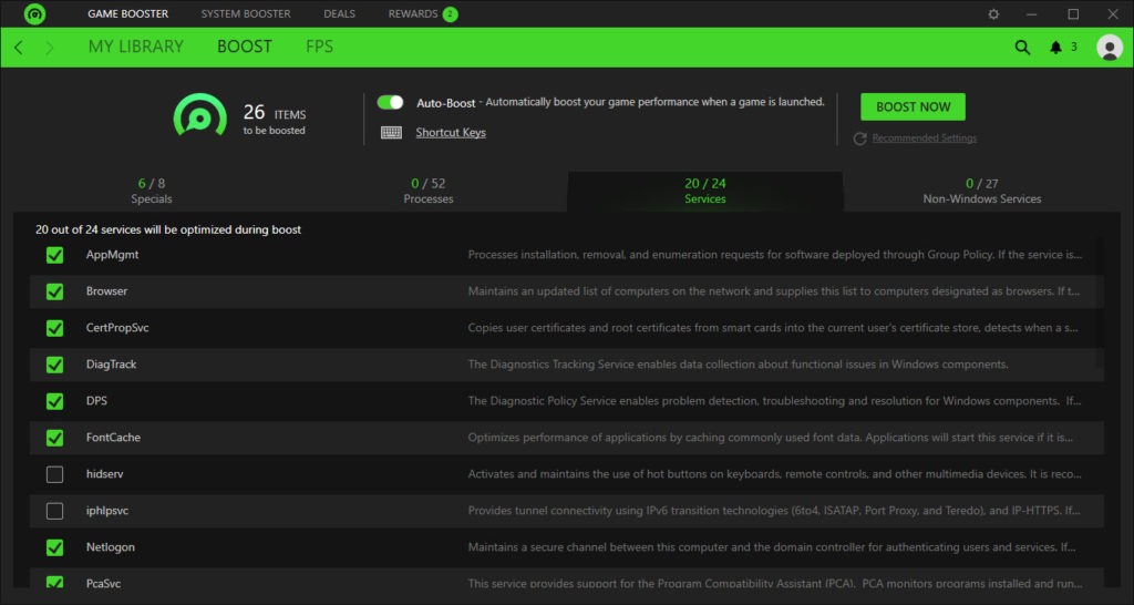 recording with razer cortex