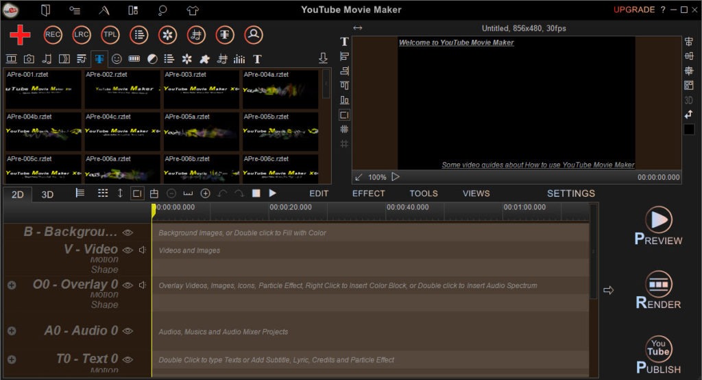 youtube movie maker free download full version