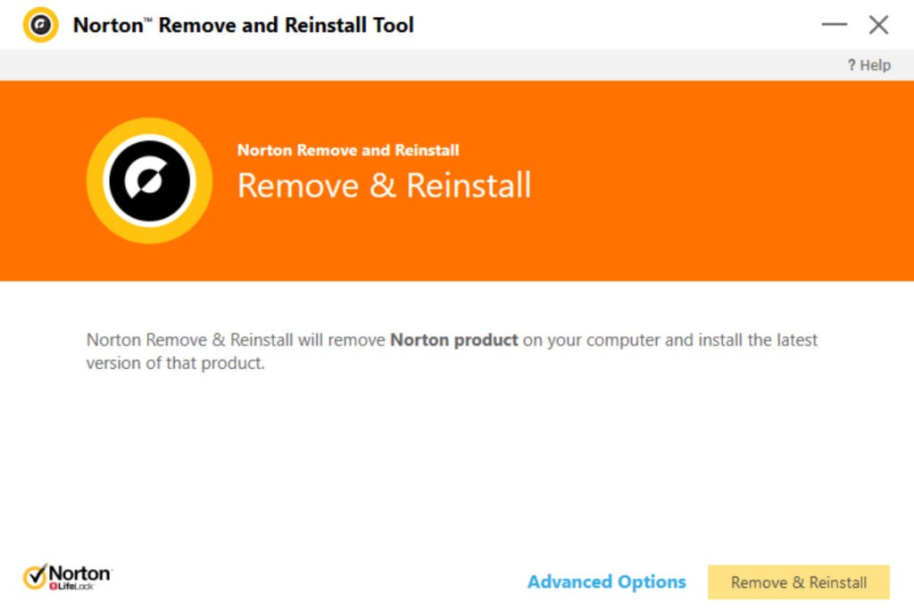 download and run the norton remove and reinstall tool