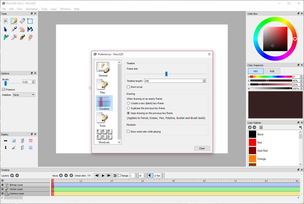 Pencil2D Animation 0.6.6 Free Download for Windows 10 8 and 7