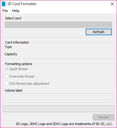 sd formatter free download filehippo