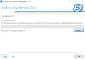 Sophos Virus Removal Tool 2.9.0.0