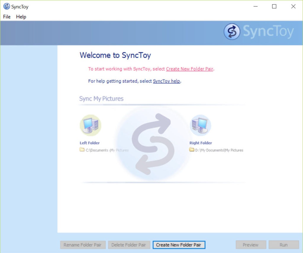synctoy