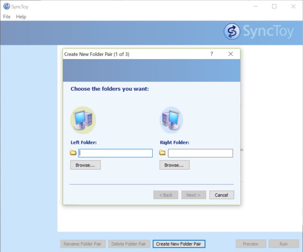 Synctoy. SYNCTOY для Windows 10. Microsoft SYNCTOY: синхронизировать две папки в Windows 10. FOLDERSYNC.