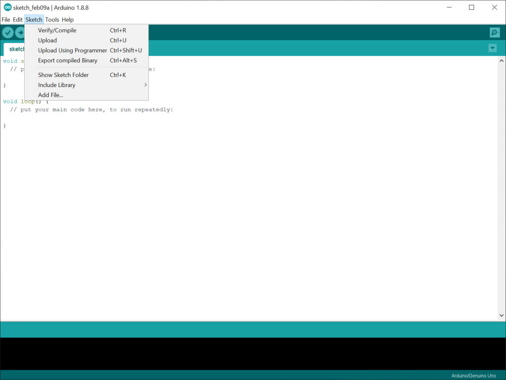 arduino 1.8.5 does not support