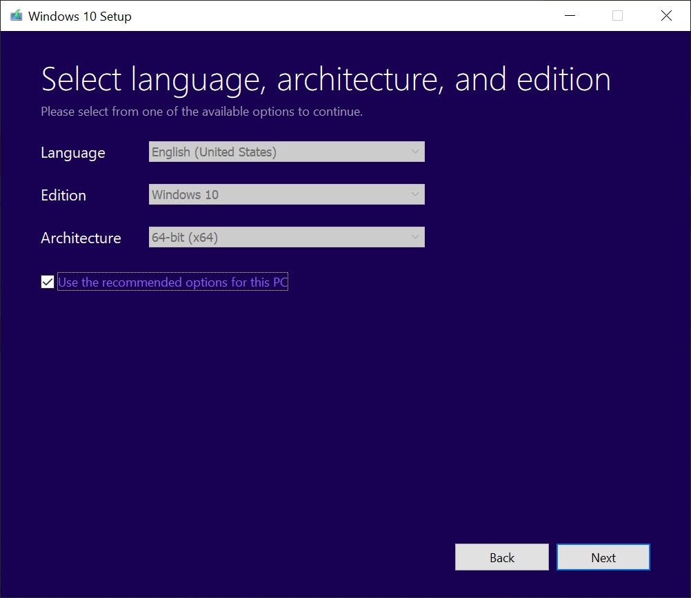 how to download the windows 10 pro media creation tool