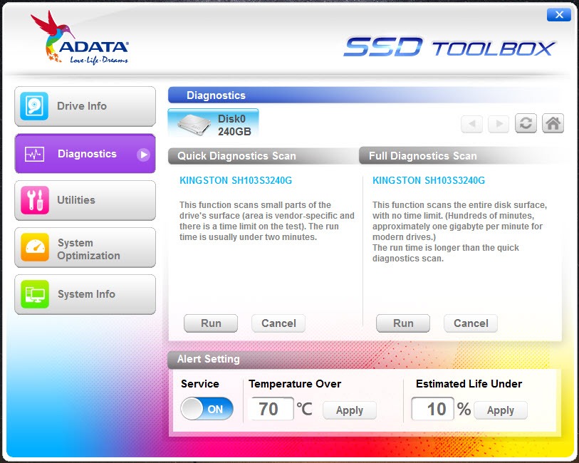 adata warranty and download free software
