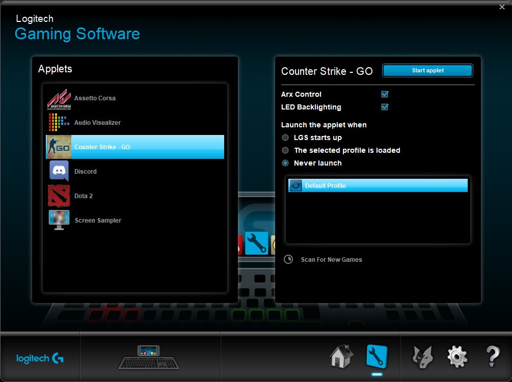 Kontoret Urimelig vogn Logitech Gaming Software 9.04.49 Free Download for Windows 10, 8 and 7 -  FileCroco.com