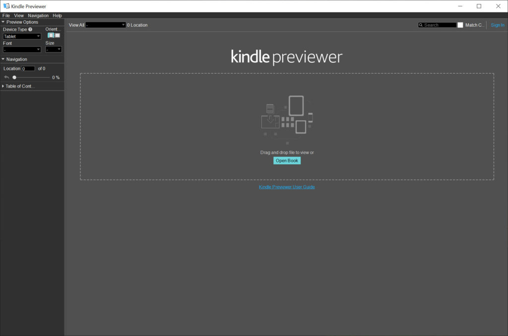 kindle previewer download for windows 10