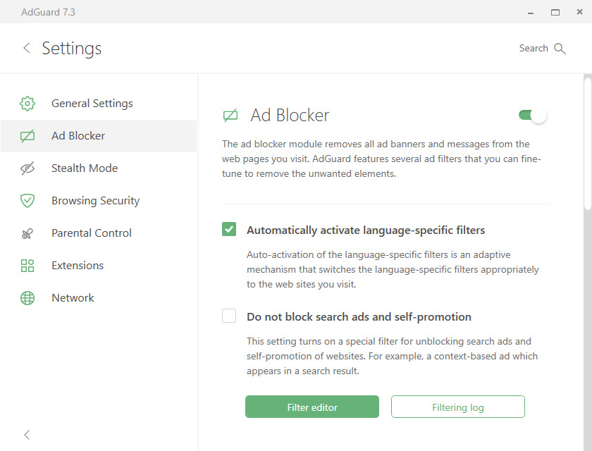 adguard blocking google