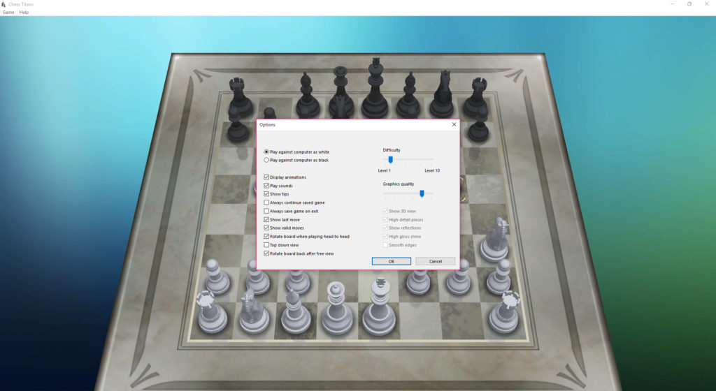 Chess titans full 3d satranç oyunu indir