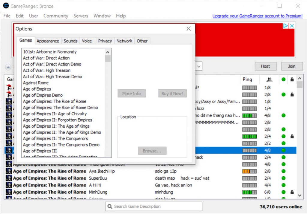 Top 10 Cool Himachi Alternatives For Virtual LAN Gaming GameRanger 1.0 Free Download for Windows 10, 8 and 7 - FileCroco.com